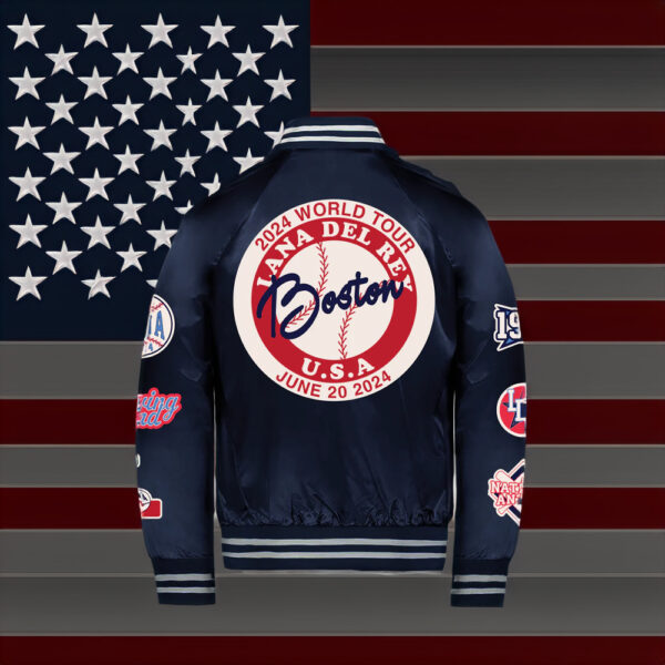 Boston 2024 Lana Del Rey June 20 2024 Bomber Jacket