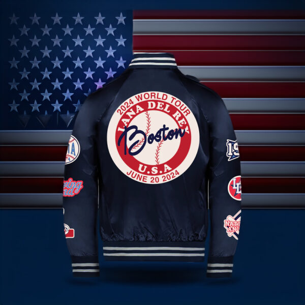 Boston 2024 Lana Del Rey June 20 2024 Bomber Jackets