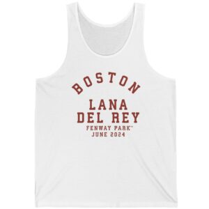 Boston Lana Del Rey Fenway Park June 2024 Tank Top