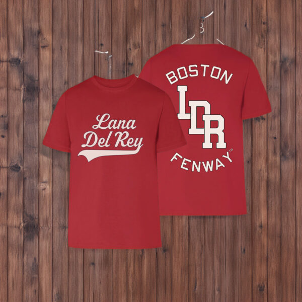 Boston Lana Del Rey Red T-Shirt