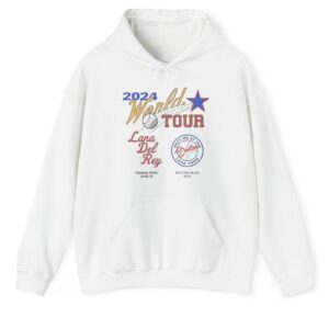 Boston Lana Del Rey World Tour 2024 Hoodie Shirt