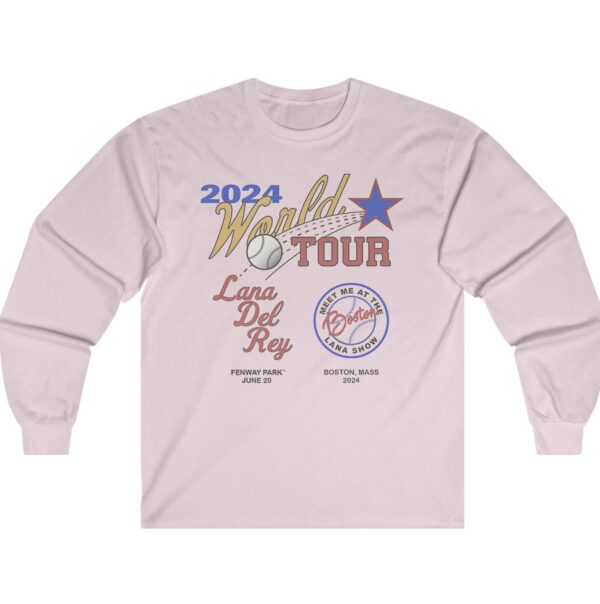 Boston Lana Del Rey World Tour 2024 Long Sleeve Shirts