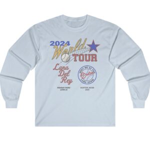 Boston Lana Del Rey World Tour 2024 Long Sleeves Shirt