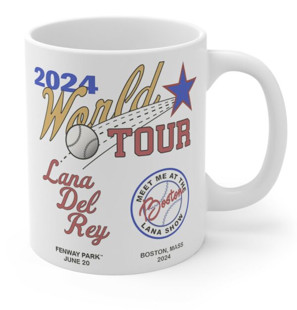 Boston Lana Del Rey World Tour 2024 Mugs