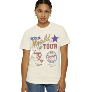 Boston Lana Del Rey World Tour 2024 TShirt