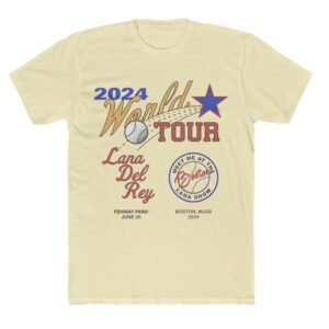 Boston Lana Del Rey World Tour 2024 Unisex T-Shirts