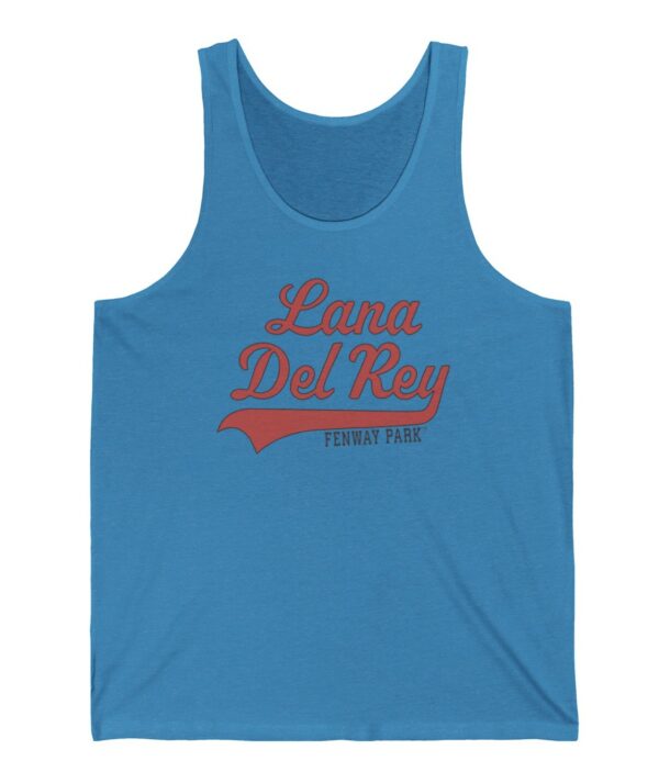 Lana Del Rey Fenway Park Logo Tank Tops