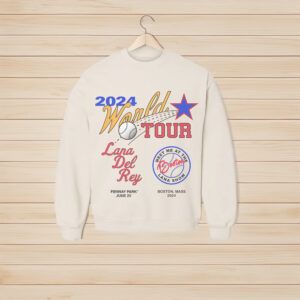 Lana Del Rey World Tour 2024 Crewneck Shirt