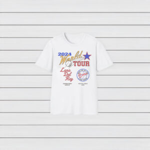 Lana Del Rey World Tour 2024 T-Shirt