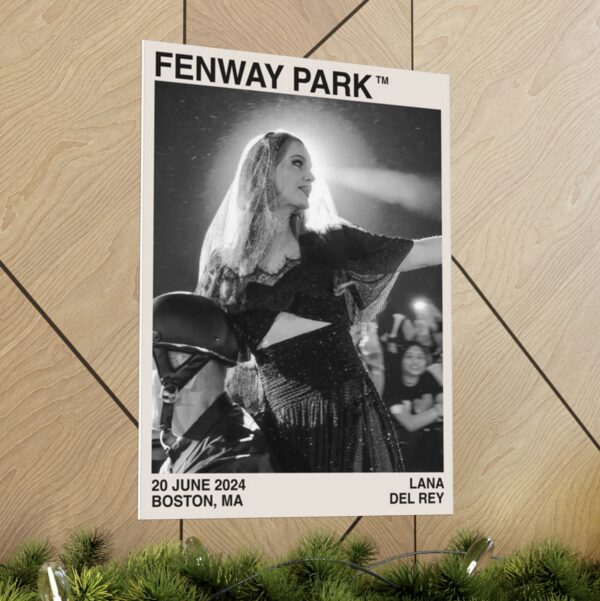 Photo Fenway Park Lana Del Rey 2024 Poster