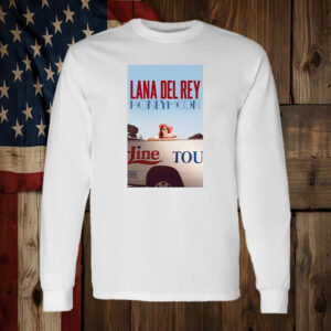 Camiseta Branca Lana Del Rey Post Lollapalooza T-Shirt2