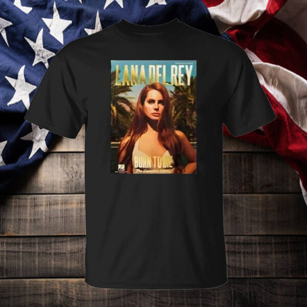 Lana Del Rey Born To Die T-Shirt Gold Shirt2