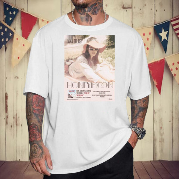 Lana Del Rey Honeymoon Era T-Shirt