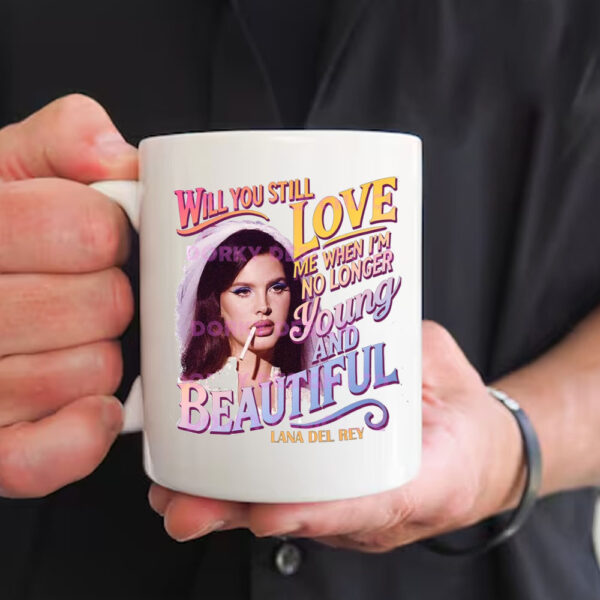 Lana del Rey ,Retro Young and Beautiful Mug1