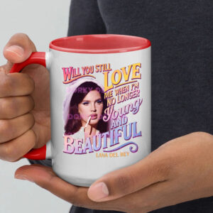 Lana del Rey ,Retro Young and Beautiful Mug2