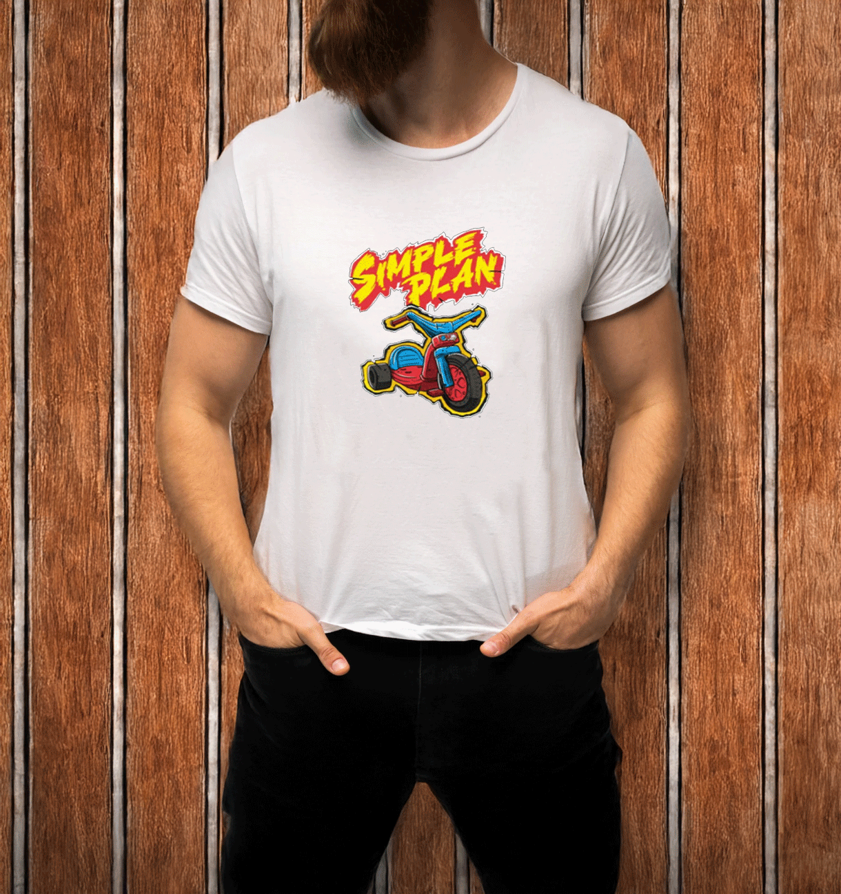 Simple Plan Big Wheel T-Shirt